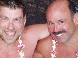 Scott and Dave, owners Frog Meadow, The Northeast's Premier All Male Gay Resort and Retreat Center for Workshop facilitators for Men's Gatherings, Workshops+Retreats