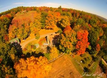 Early October 300 feet above Frog Meadow via drone!