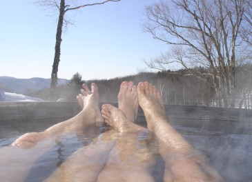 Frog Meadow’s Hot Tub is open 7 days a week, 12 month a year!